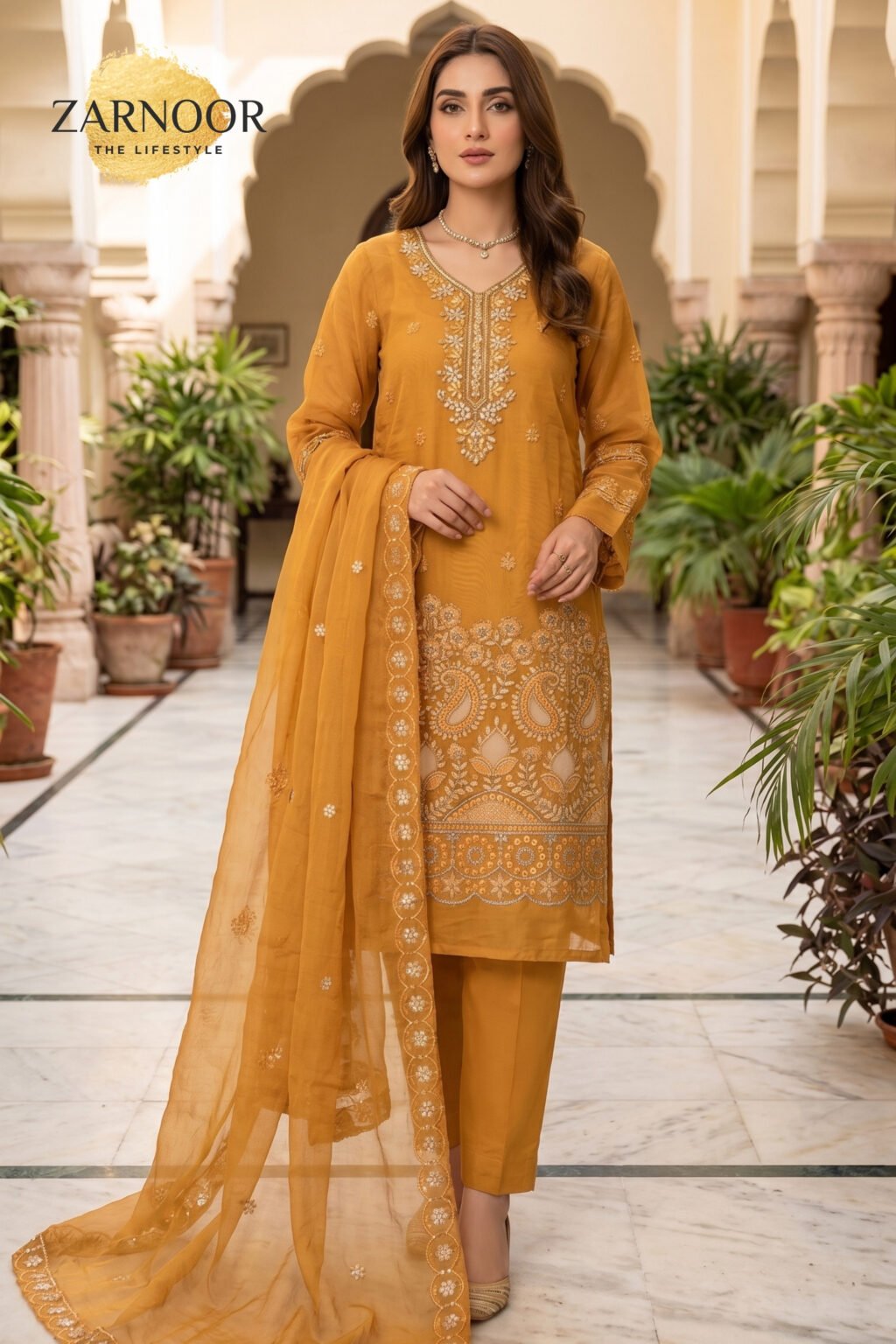 zarnoor-luxury-embroidered-mustard-suit (1)